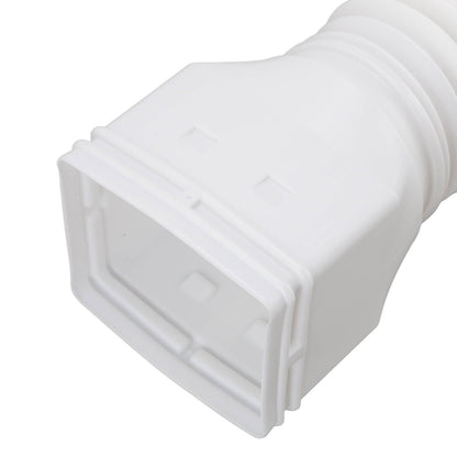 Downspout Extender Retractable Rain Gutter Drainage Pipe Down Spout Drain Extensions White V1294-YM0512-3111220289712
