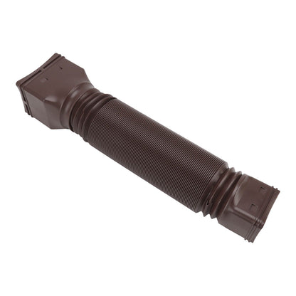 Downspout Extender Retractable Rain Gutter Drainage Pipe Down Spout Drain Extensions Brown V1294-YM0512-3111220289713