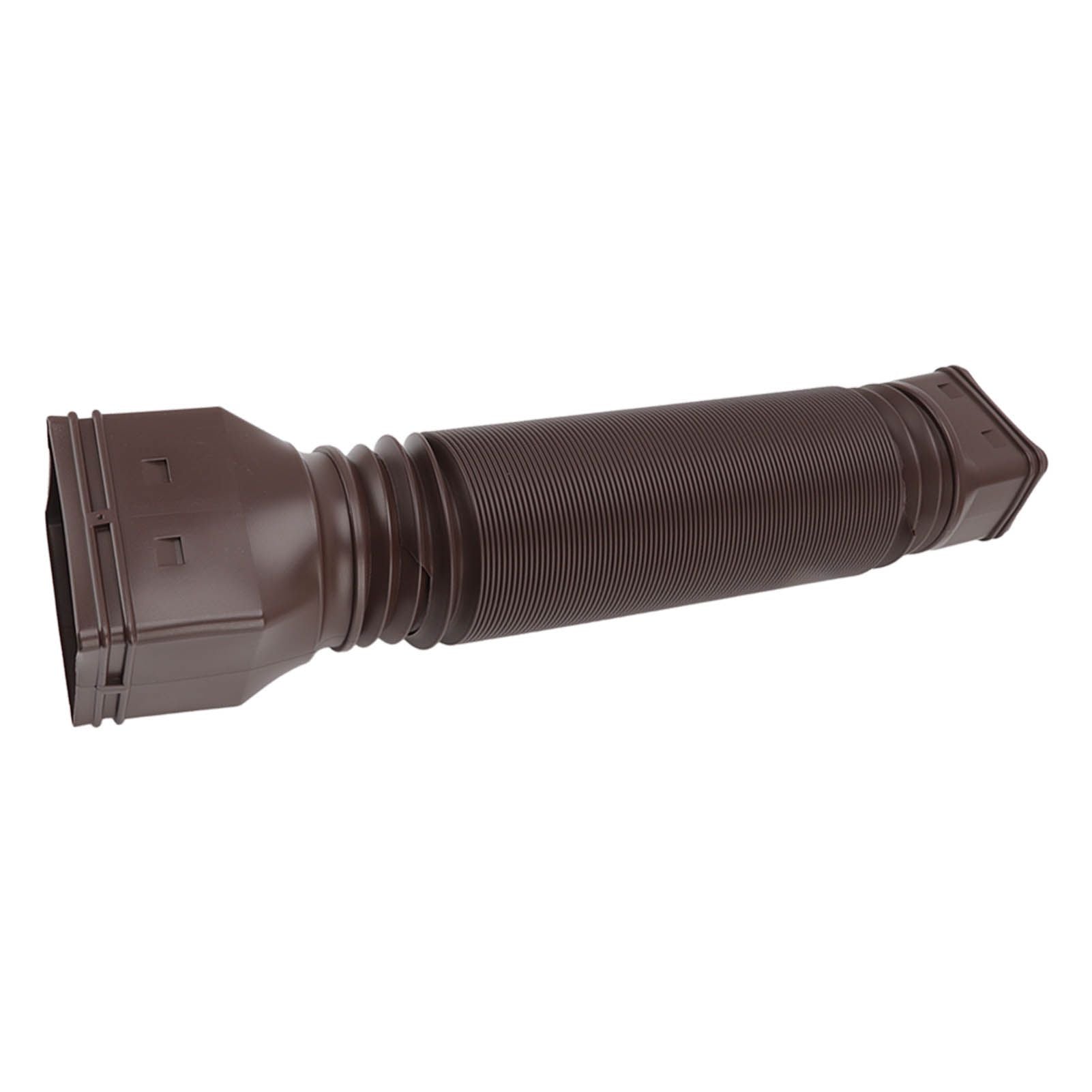 Downspout Extender Retractable Rain Gutter Drainage Pipe Down Spout Drain Extensions Brown V1294-YM0512-3111220289713