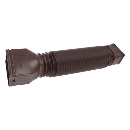 Downspout Extender Retractable Rain Gutter Drainage Pipe Down Spout Drain Extensions Brown V1294-YM0512-3111220289713