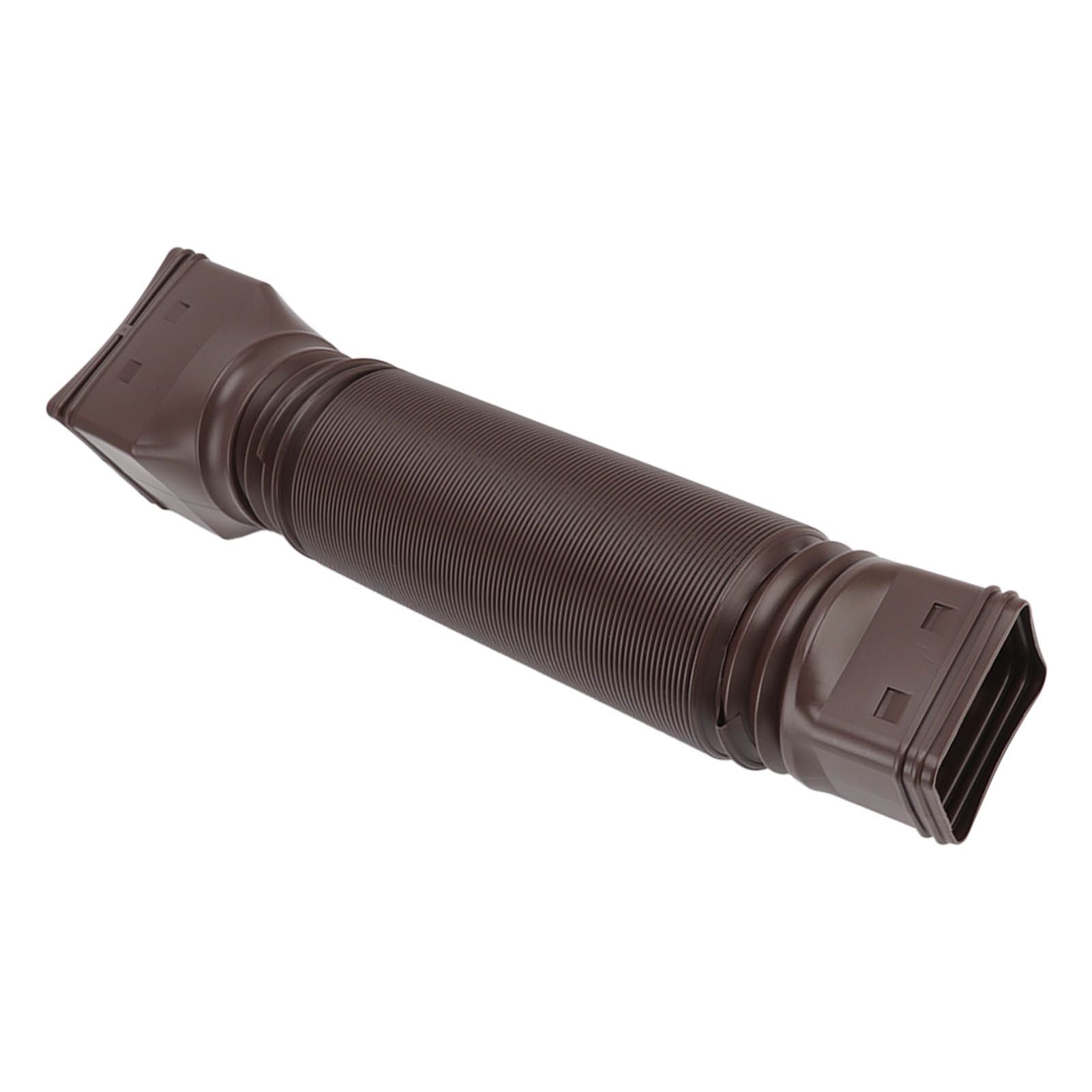 Downspout Extender Retractable Rain Gutter Drainage Pipe Down Spout Drain Extensions Brown V1294-YM0512-3111220289713