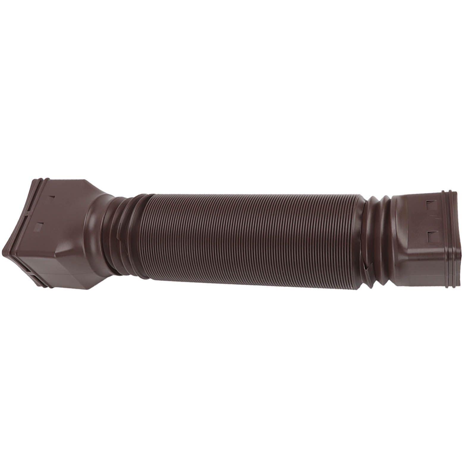 Downspout Extender Retractable Rain Gutter Drainage Pipe Down Spout Drain Extensions Brown V1294-YM0512-3111220289713