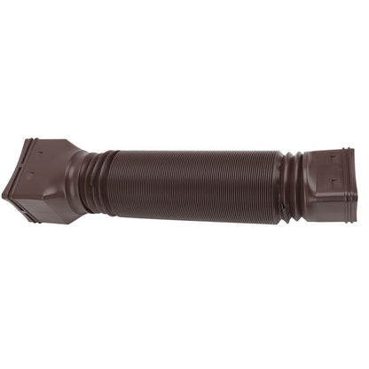 Downspout Extender Retractable Rain Gutter Drainage Pipe Down Spout Drain Extensions Brown V1294-YM0512-3111220289713
