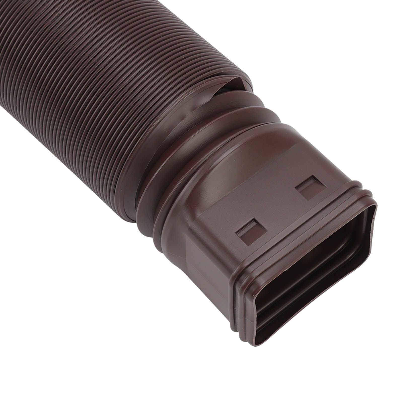 Downspout Extender Retractable Rain Gutter Drainage Pipe Down Spout Drain Extensions Brown V1294-YM0512-3111220289713