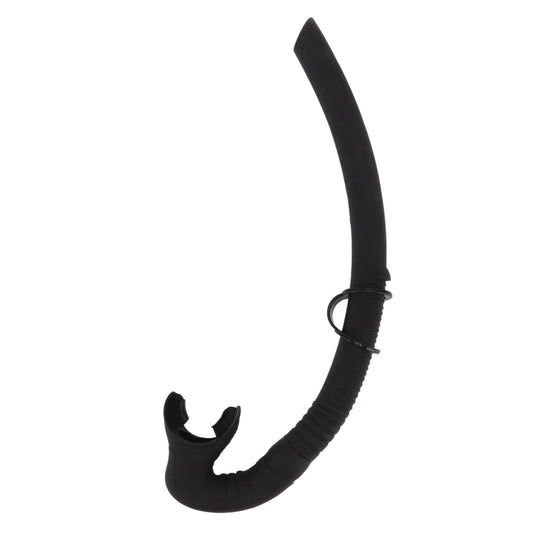 Diving Breathing Tube Foldable Soft Mouthpiece Silicone Freediving Snorkel for Spearfishing Swimming V1294-YM0512-3111220289812
