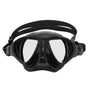 Diving Face Goggles Cover No Leakage Wide View Safe Tempered Glass Snorkeling Goggles V1294-YM0512-3111220289911