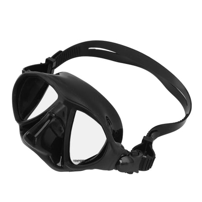 Diving Face Goggles Cover No Leakage Wide View Safe Tempered Glass Snorkeling Goggles V1294-YM0512-3111220289911