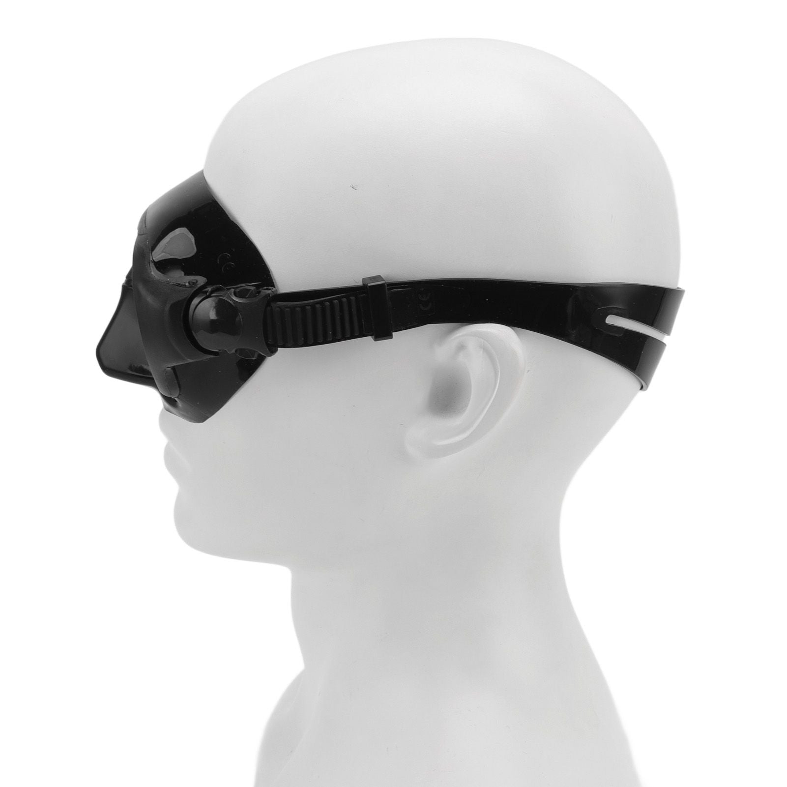 Diving Face Goggles Cover No Leakage Wide View Safe Tempered Glass Snorkeling Goggles V1294-YM0512-3111220289911