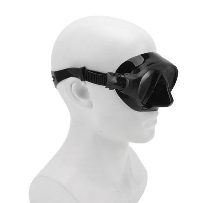 Diving Face Goggles Cover No Leakage Wide View Safe Tempered Glass Snorkeling Goggles V1294-YM0512-3111220289911