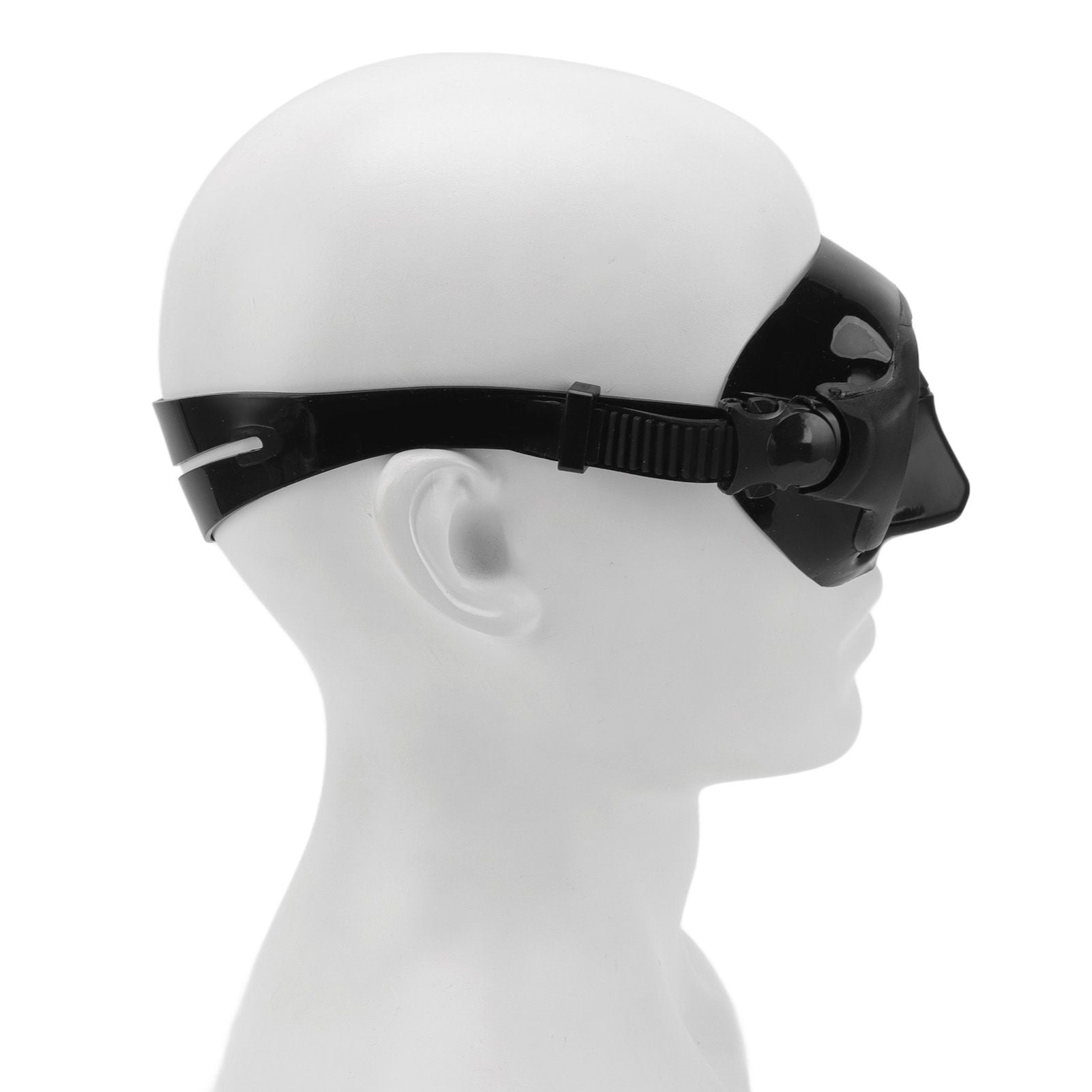 Diving Face Goggles Cover No Leakage Wide View Safe Tempered Glass Snorkeling Goggles V1294-YM0512-3111220289911
