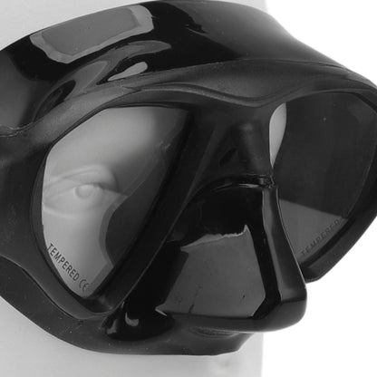 Diving Face Goggles Cover No Leakage Wide View Safe Tempered Glass Snorkeling Goggles V1294-YM0512-3111220289911