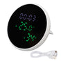 WiFi Thermometer Hygrometer High Accuracy Voice Control Smart Temperature Humidity Sensor with LED for Homes V1294-YM0512-3111220290011
