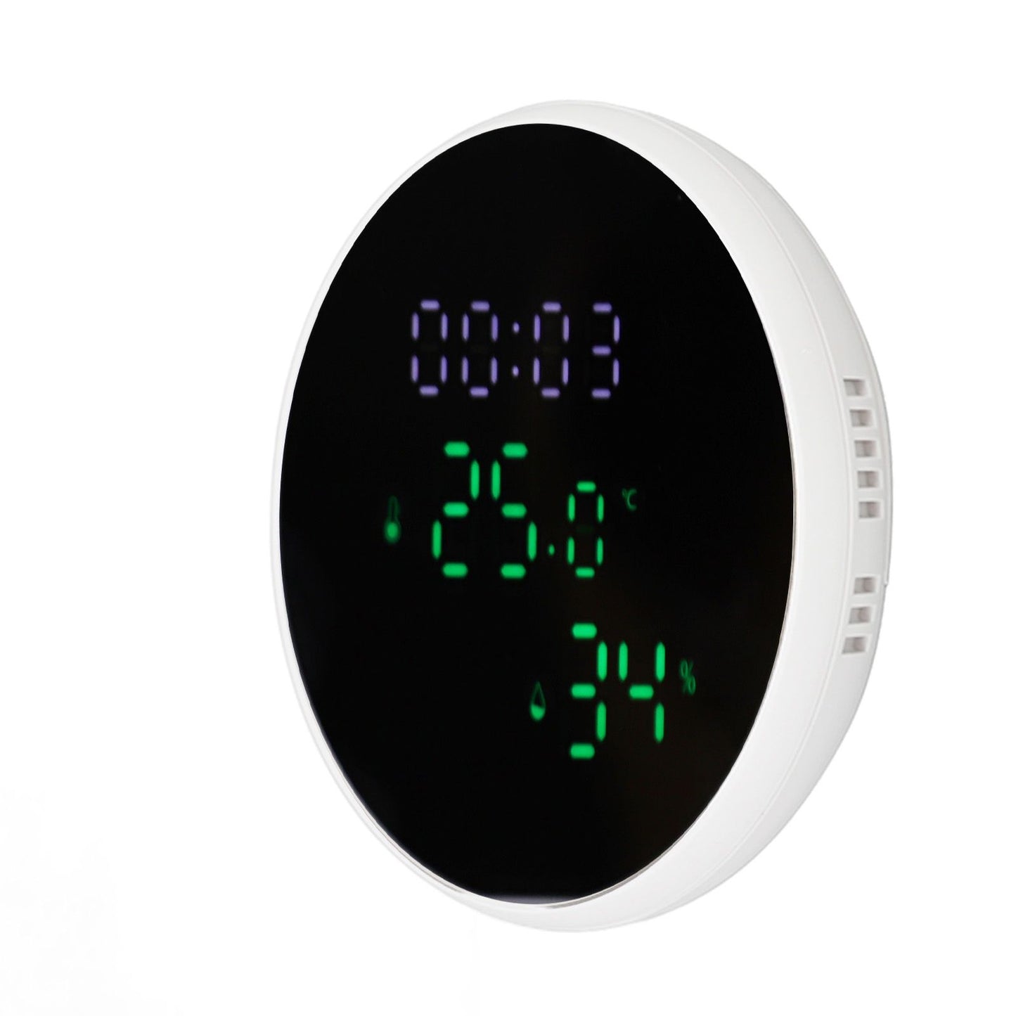 WiFi Thermometer Hygrometer High Accuracy Voice Control Smart Temperature Humidity Sensor with LED for Homes V1294-YM0512-3111220290011