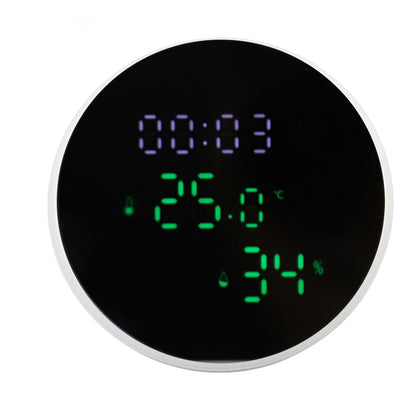 WiFi Thermometer Hygrometer High Accuracy Voice Control Smart Temperature Humidity Sensor with LED for Homes V1294-YM0512-3111220290011