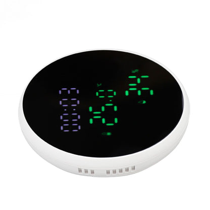 WiFi Thermometer Hygrometer High Accuracy Voice Control Smart Temperature Humidity Sensor with LED for Homes V1294-YM0512-3111220290011