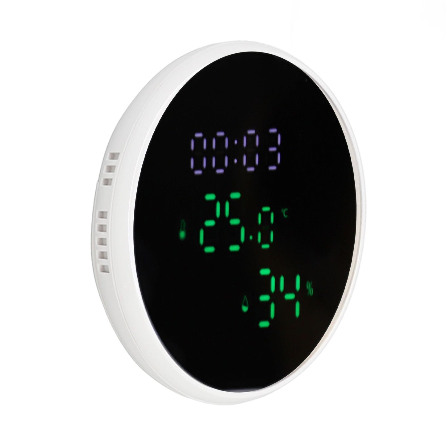 WiFi Thermometer Hygrometer High Accuracy Voice Control Smart Temperature Humidity Sensor with LED for Homes V1294-YM0512-3111220290011