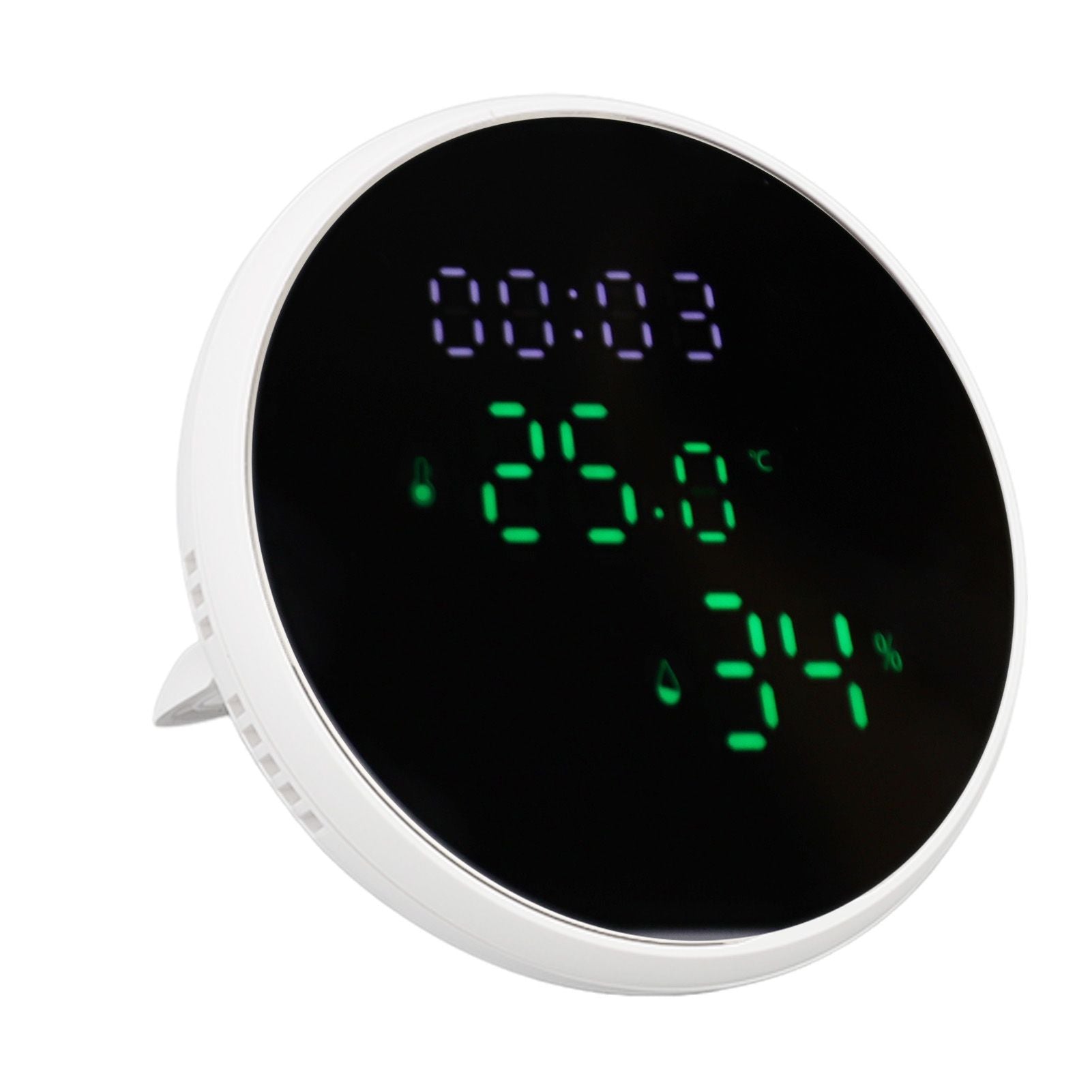 WiFi Thermometer Hygrometer High Accuracy Voice Control Smart Temperature Humidity Sensor with LED for Homes V1294-YM0512-3111220290011