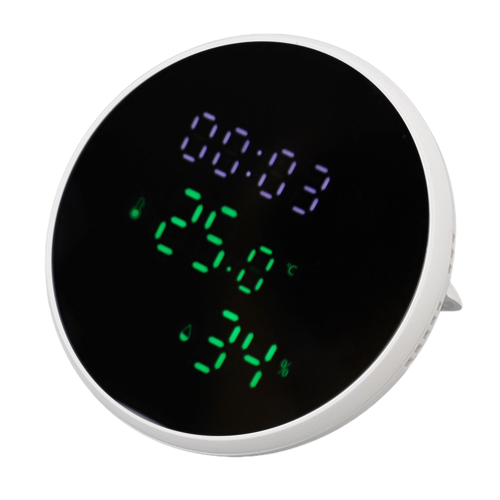 WiFi Thermometer Hygrometer High Accuracy Voice Control Smart Temperature Humidity Sensor with LED for Homes V1294-YM0512-3111220290011