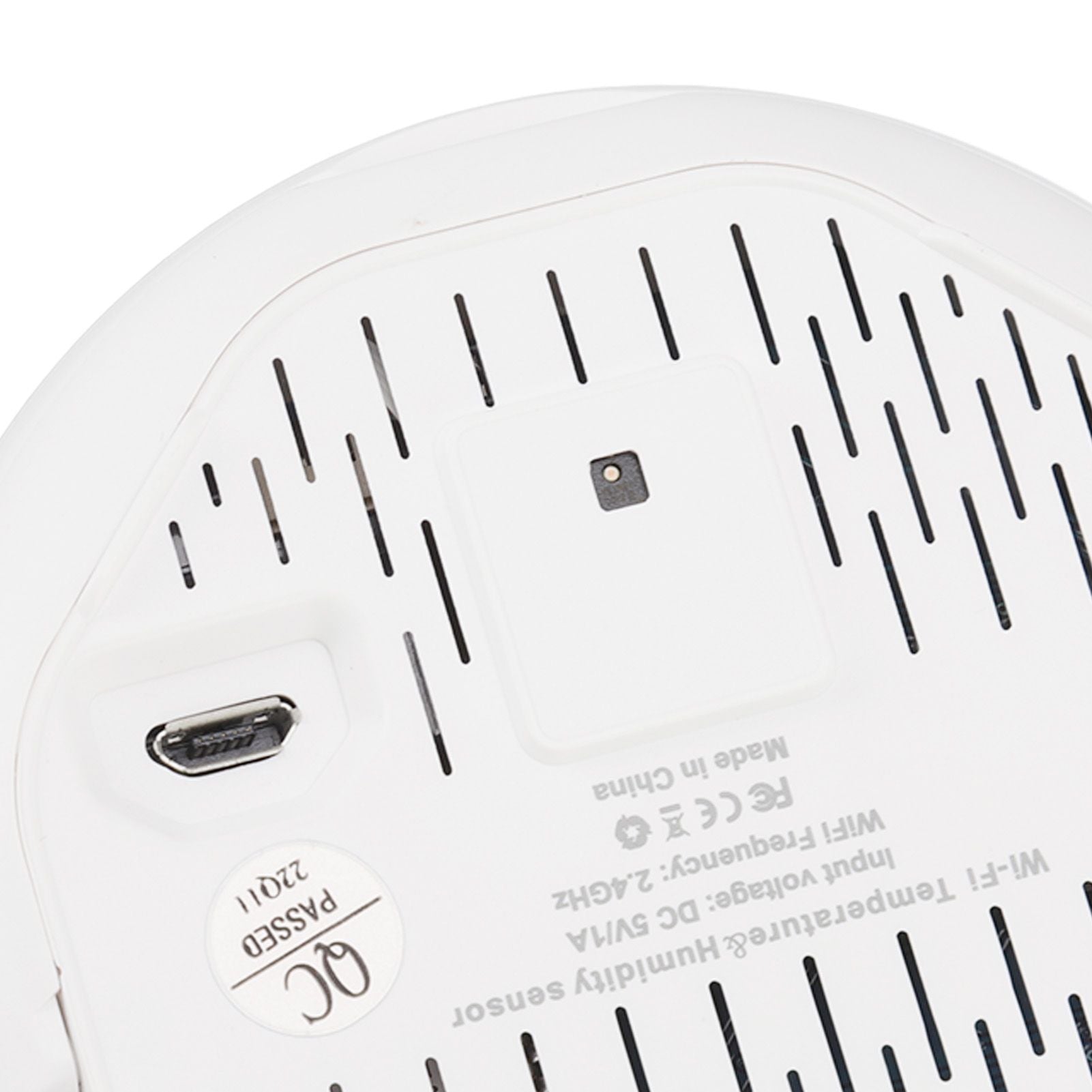 WiFi Thermometer Hygrometer High Accuracy Voice Control Smart Temperature Humidity Sensor with LED for Homes V1294-YM0512-3111220290011