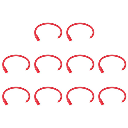 10 PCS Plastic Cow Nose Ring Large Cattle Breeding Nose Ring Livestock Nose Traction Rings V1294-YM0512-3111220290511