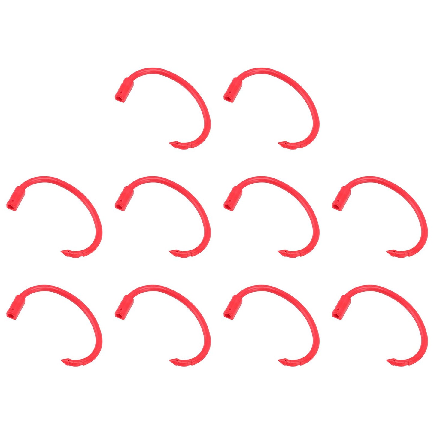 10 PCS Plastic Cow Nose Ring Large Cattle Breeding Nose Ring Livestock Nose Traction Rings V1294-YM0512-3111220290511