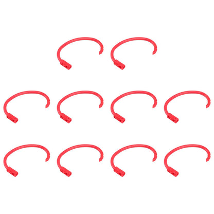 10 PCS Plastic Cow Nose Ring Large Cattle Breeding Nose Ring Livestock Nose Traction Rings V1294-YM0512-3111220290511