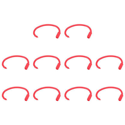 10 PCS Plastic Cow Nose Ring Large Cattle Breeding Nose Ring Livestock Nose Traction Rings V1294-YM0512-3111220290511