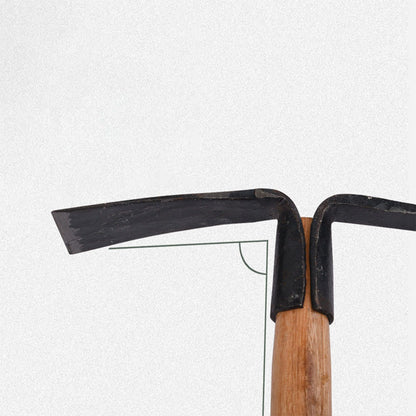 Garden Hoe Pick Garden Pick Mattock Multipurpose Hand Tool Digging Weeding Seeding Turning Soil Mining Tools V1294-YM0512-3111220291311