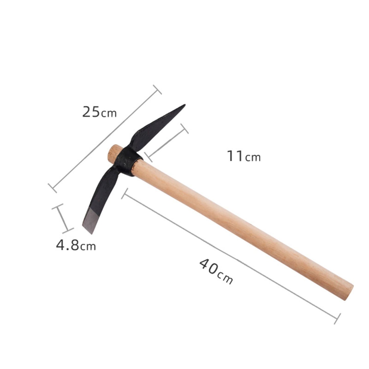 Garden Hoe Pick Garden Pick Mattock Multipurpose Hand Tool Digging Weeding Seeding Turning Soil Mining Tools V1294-YM0512-3111220291311