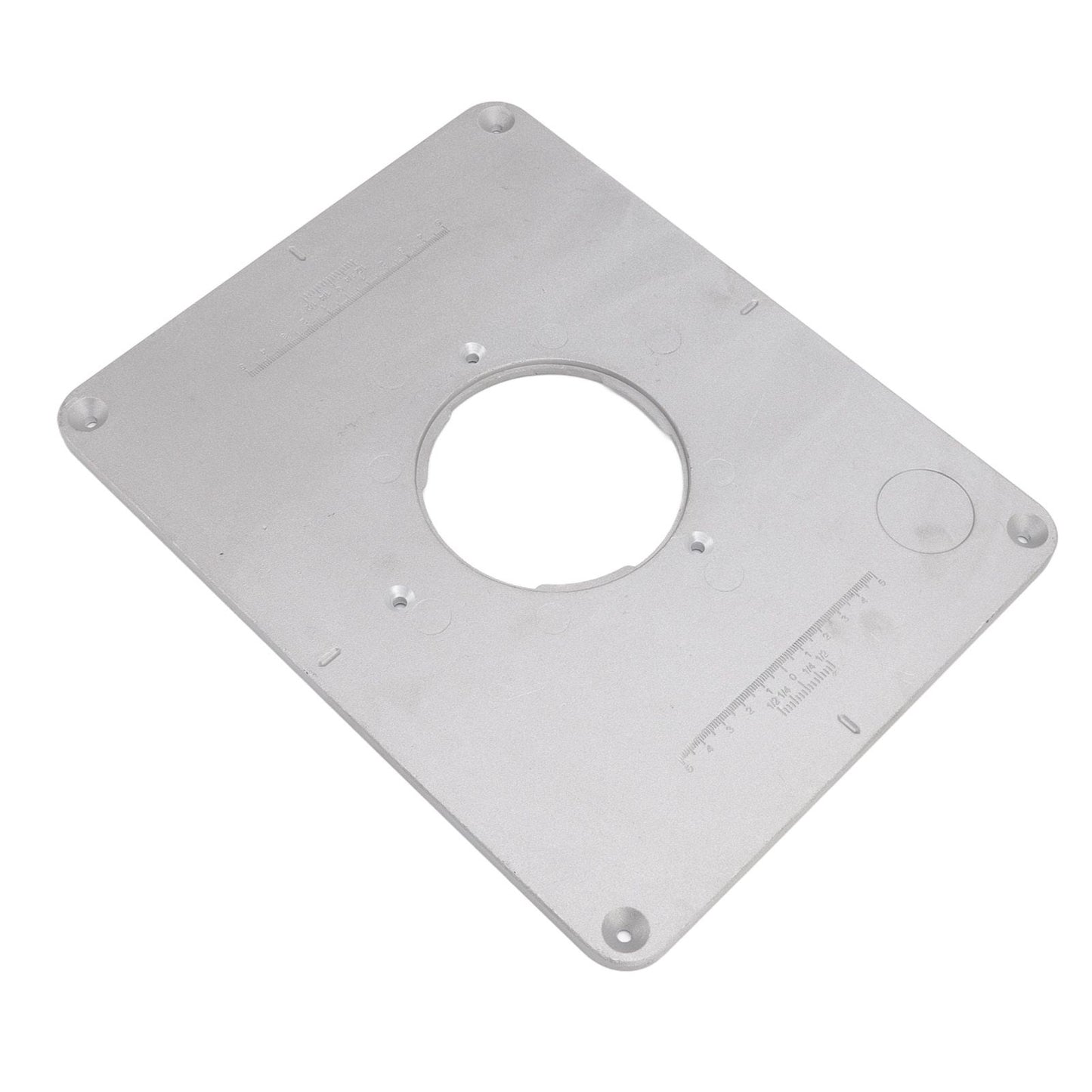 4-17/32in Aluminium Router Table Insert Plate For 625 624 for Bosch 1611 1615 for FEINRT 1800 for Woodworking V1294-YM0512-3111220291811
