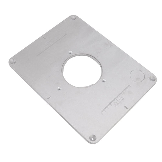 4-17/32in Aluminium Router Table Insert Plate For 625 624 for Bosch 1611 1615 for FEINRT 1800 for Woodworking V1294-YM0512-3111220291811
