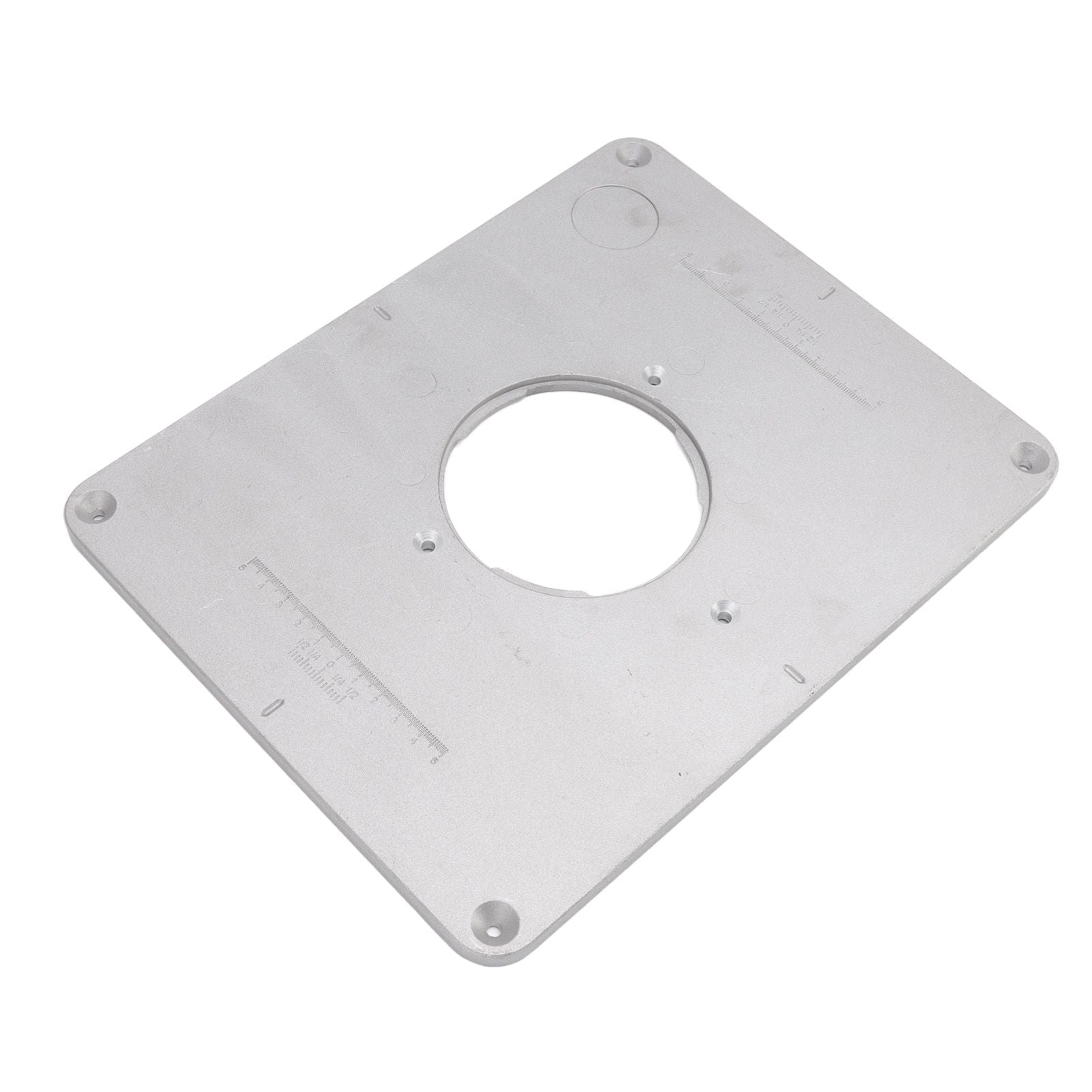 4-17/32in Aluminium Router Table Insert Plate For 625 624 for Bosch 1611 1615 for FEINRT 1800 for Woodworking V1294-YM0512-3111220291811