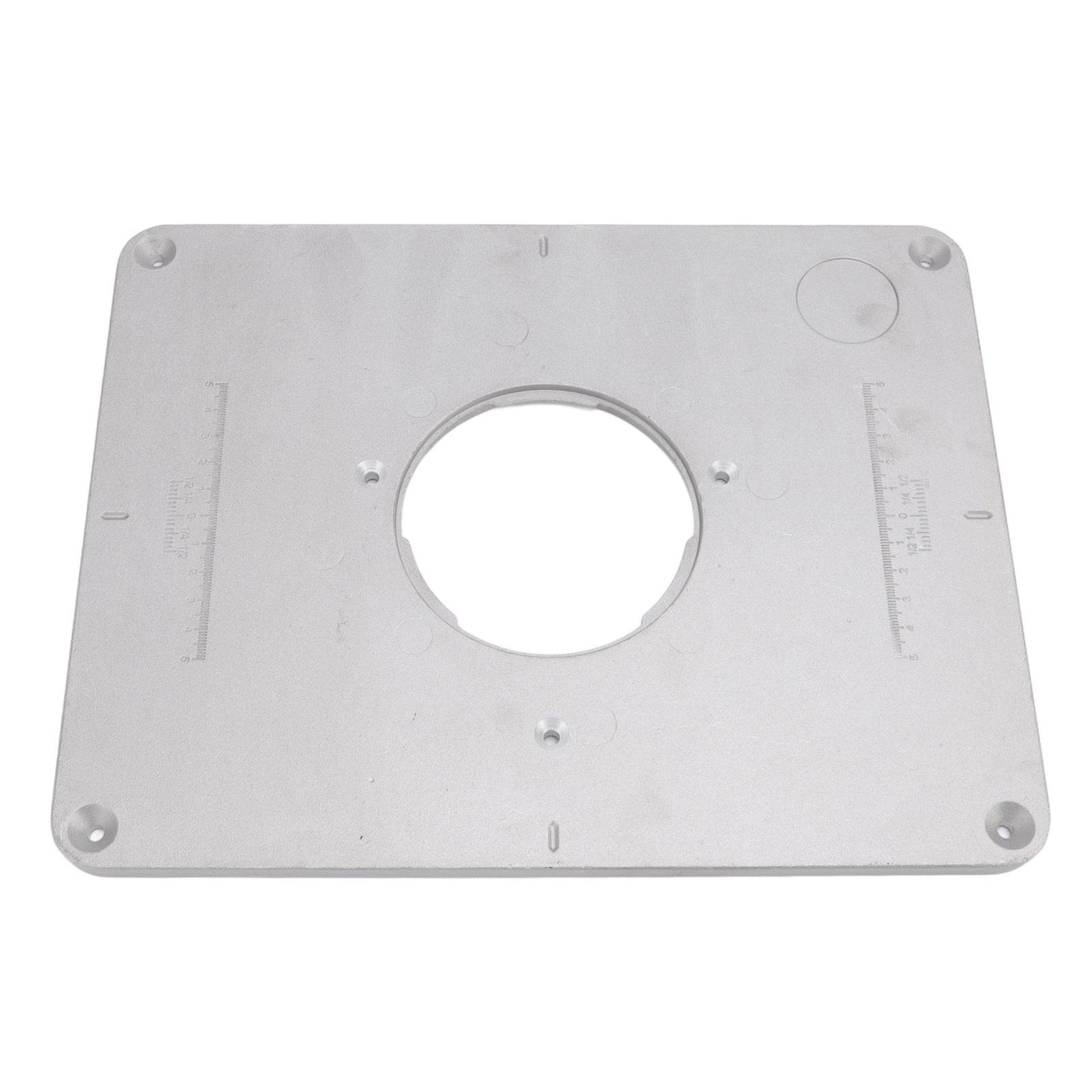4-17/32in Aluminium Router Table Insert Plate For 625 624 for Bosch 1611 1615 for FEINRT 1800 for Woodworking V1294-YM0512-3111220291811