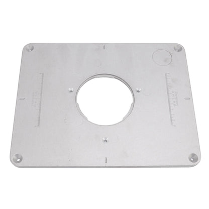 4-17/32in Aluminium Router Table Insert Plate For 625 624 for Bosch 1611 1615 for FEINRT 1800 for Woodworking V1294-YM0512-3111220291811