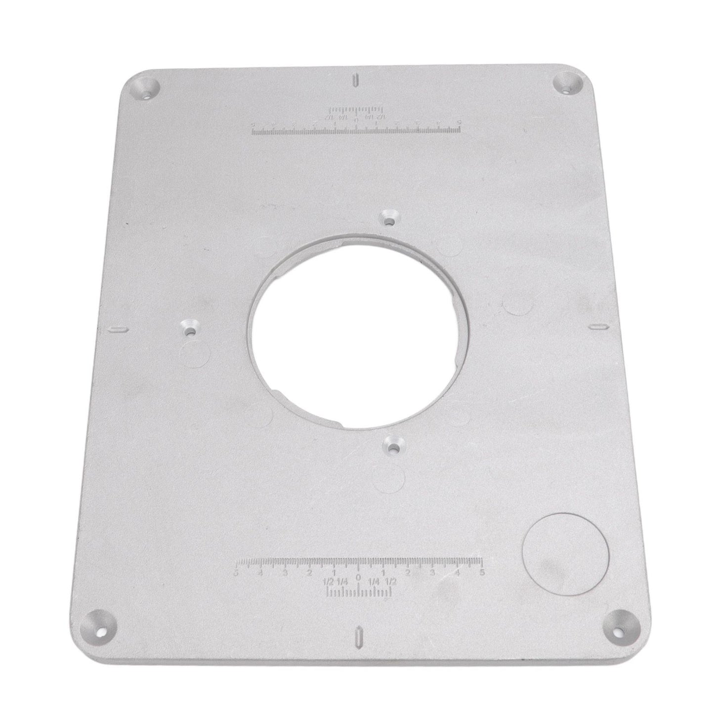 4-17/32in Aluminium Router Table Insert Plate For 625 624 for Bosch 1611 1615 for FEINRT 1800 for Woodworking V1294-YM0512-3111220291811