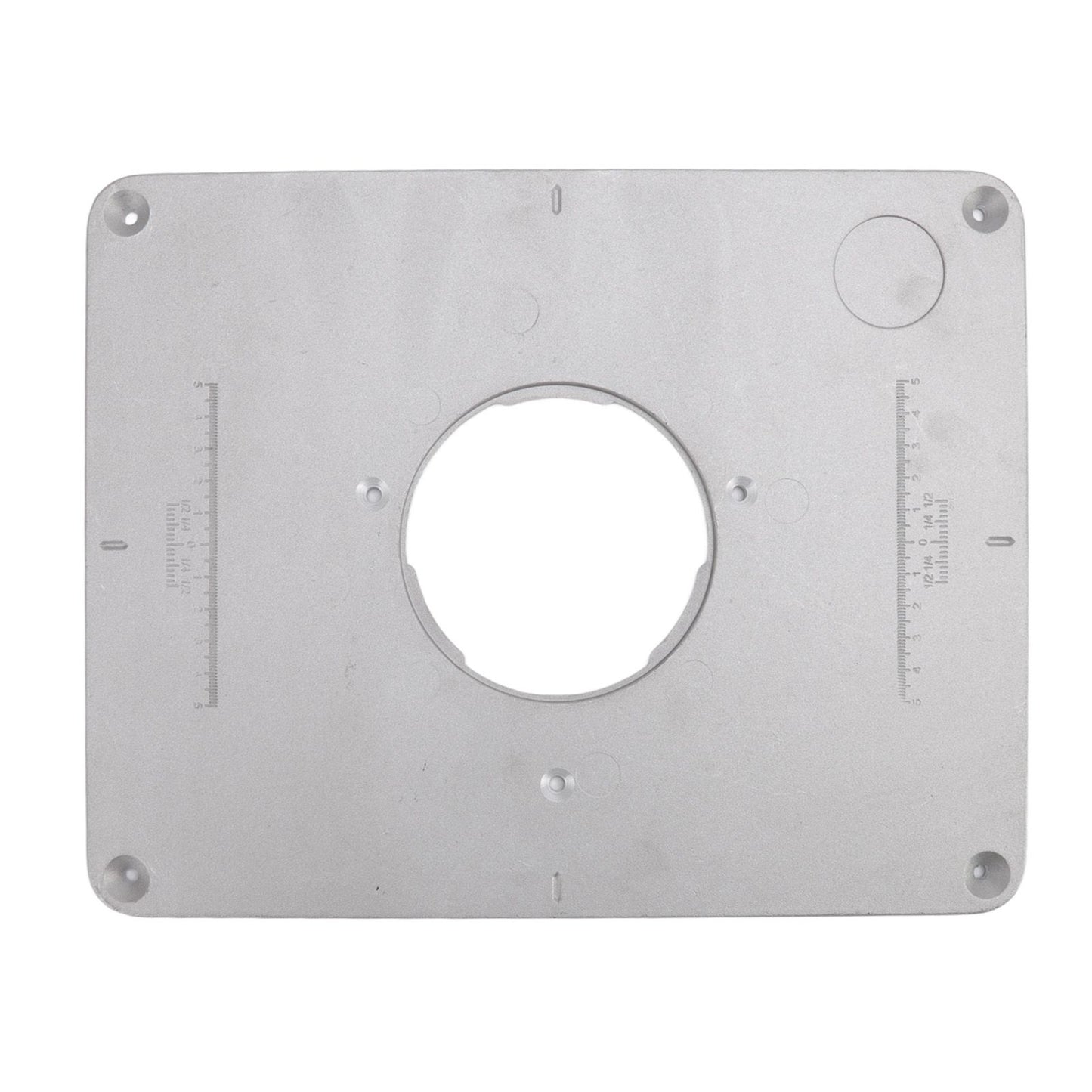 4-17/32in Aluminium Router Table Insert Plate For 625 624 for Bosch 1611 1615 for FEINRT 1800 for Woodworking V1294-YM0512-3111220291811