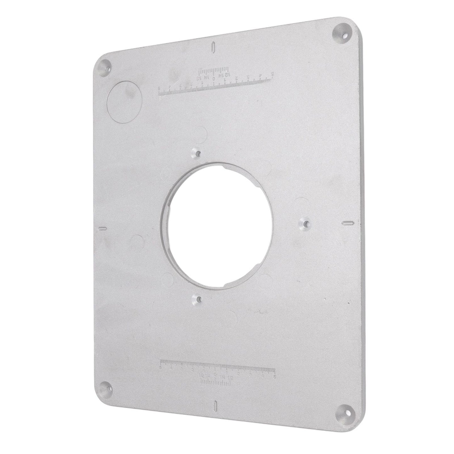 4-17/32in Aluminium Router Table Insert Plate For 625 624 for Bosch 1611 1615 for FEINRT 1800 for Woodworking V1294-YM0512-3111220291811