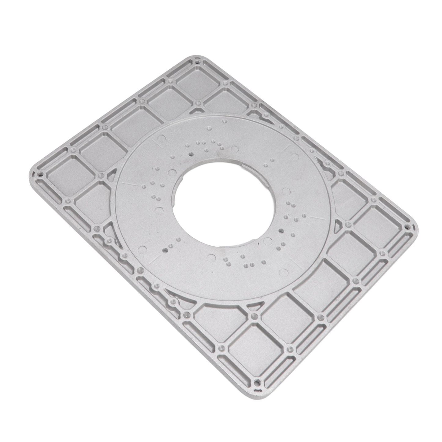 4-17/32in Aluminium Router Table Insert Plate For 625 624 for Bosch 1611 1615 for FEINRT 1800 for Woodworking V1294-YM0512-3111220291811