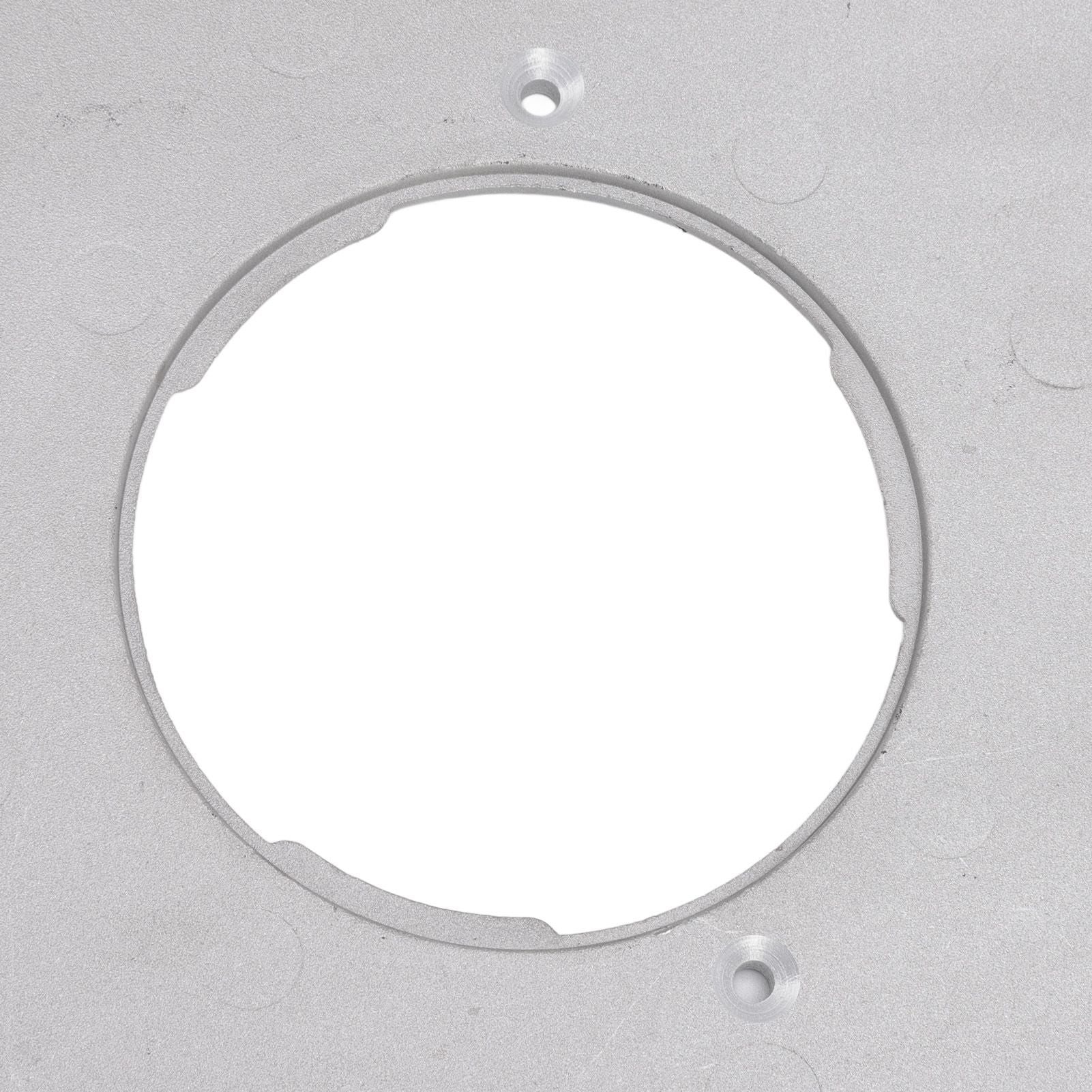 4-17/32in Aluminium Router Table Insert Plate For 625 624 for Bosch 1611 1615 for FEINRT 1800 for Woodworking V1294-YM0512-3111220291811