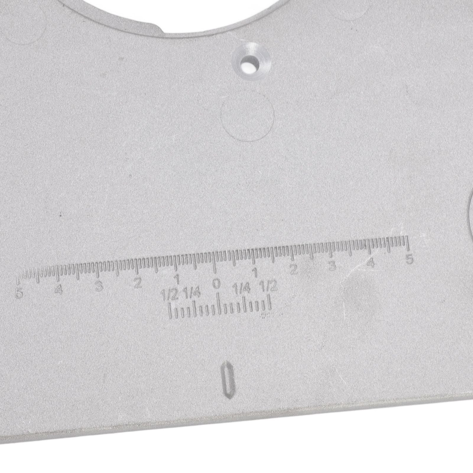 4-17/32in Aluminium Router Table Insert Plate For 625 624 for Bosch 1611 1615 for FEINRT 1800 for Woodworking V1294-YM0512-3111220291811