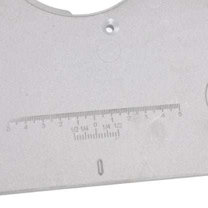 4-17/32in Aluminium Router Table Insert Plate For 625 624 for Bosch 1611 1615 for FEINRT 1800 for Woodworking V1294-YM0512-3111220291811