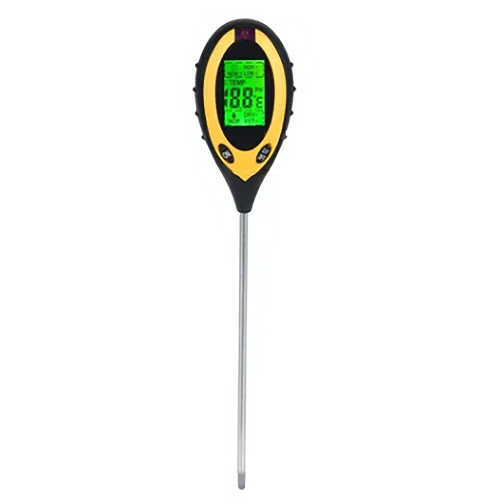 4 In 1 Soil Meter Temperature Sunlight Moisture PH Soil Tester for Family Orchard Agriculture Rice Vegetable V1294-YM0512-3111220293411