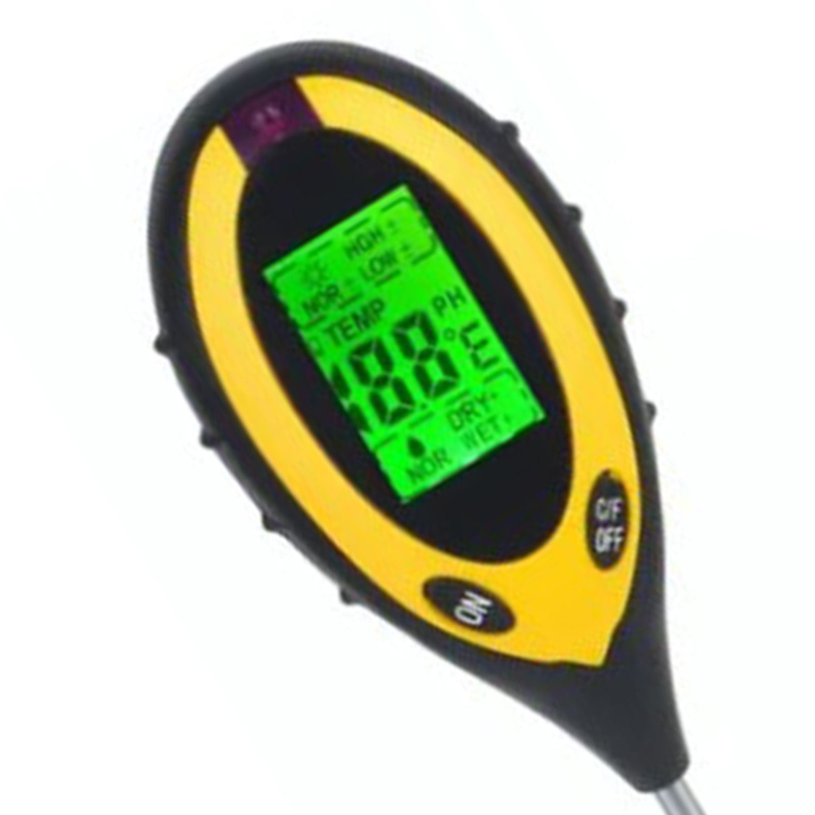 4 In 1 Soil Meter Temperature Sunlight Moisture PH Soil Tester for Family Orchard Agriculture Rice Vegetable V1294-YM0512-3111220293411