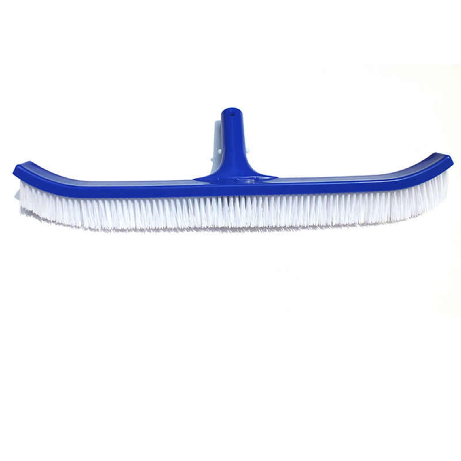 18in Pool Brushes for Cleaning Pool Wall Tile Nylon Bristle Pool Brush Head Curved Ends V1294-YM0512-3111220294411