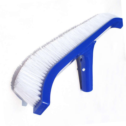 18in Pool Brushes for Cleaning Pool Wall Tile Nylon Bristle Pool Brush Head Curved Ends V1294-YM0512-3111220294411