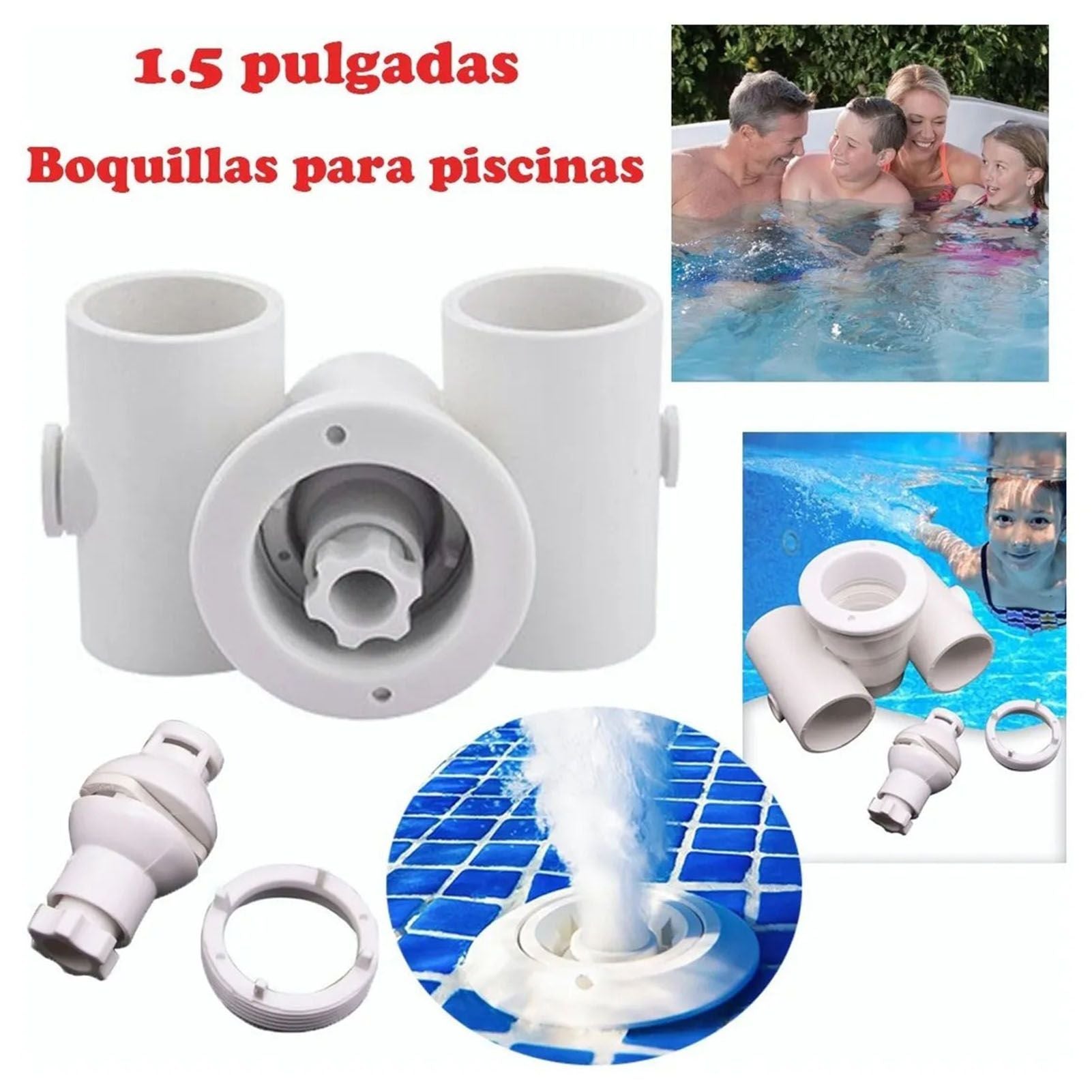 Plastic Swimming Pool Massage Nozzle Spa Nozzle Swimming Pool Equipment Accessories V1294-YM0512-3111220294511