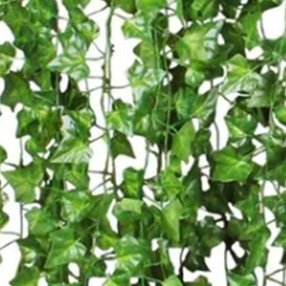 Simulated Ivy Cane Creeper Ivy Decorative Green Plants Ceiling Artificial Vine Eucalyptus Leaves 12PCS V1294-YM0512-3111220295411