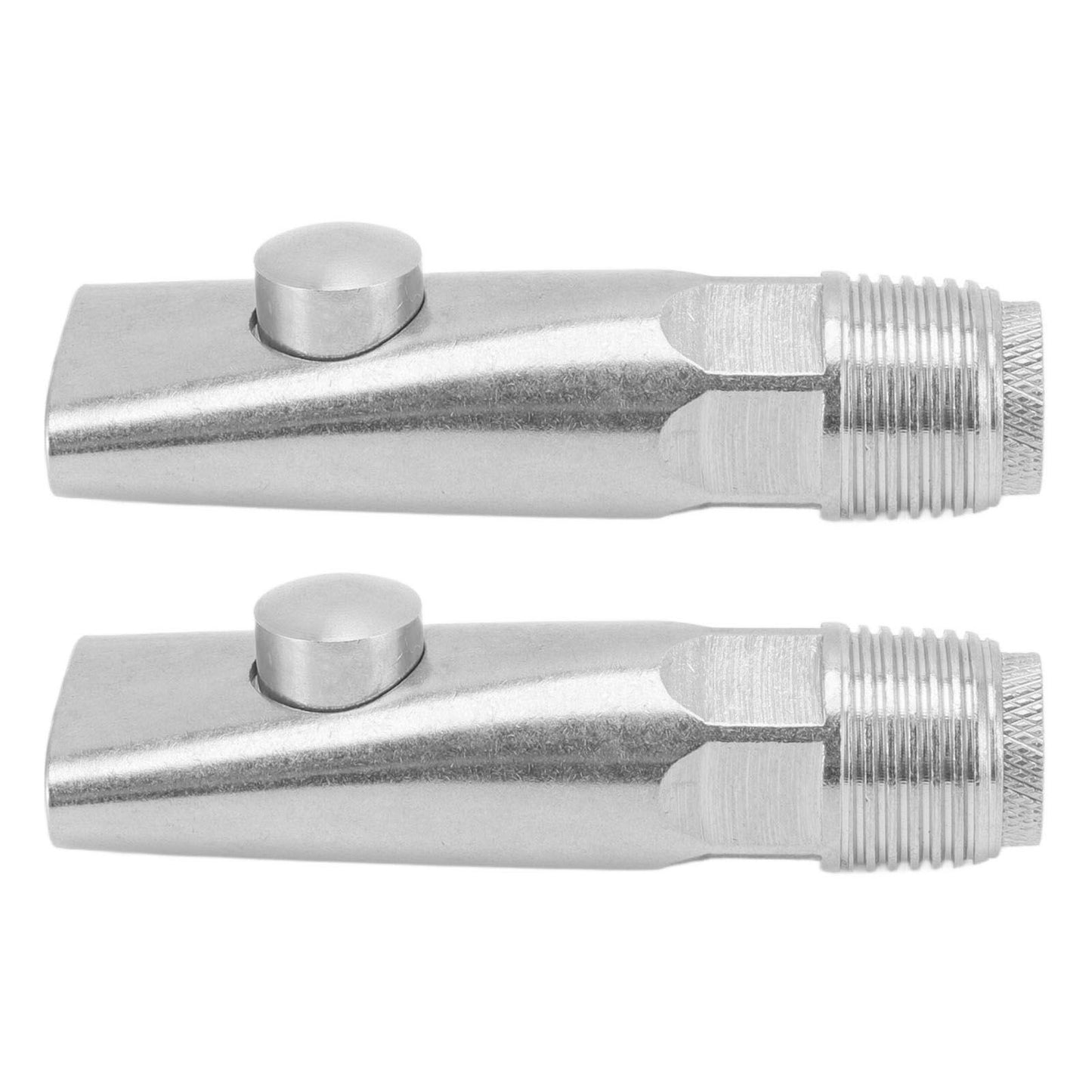 2pcs Pig Water Nipple Even Water Volume Stainless Steel G1/2 External Thread Pig Drinker for Sows Piglets V1294-YM0512-3111220295711