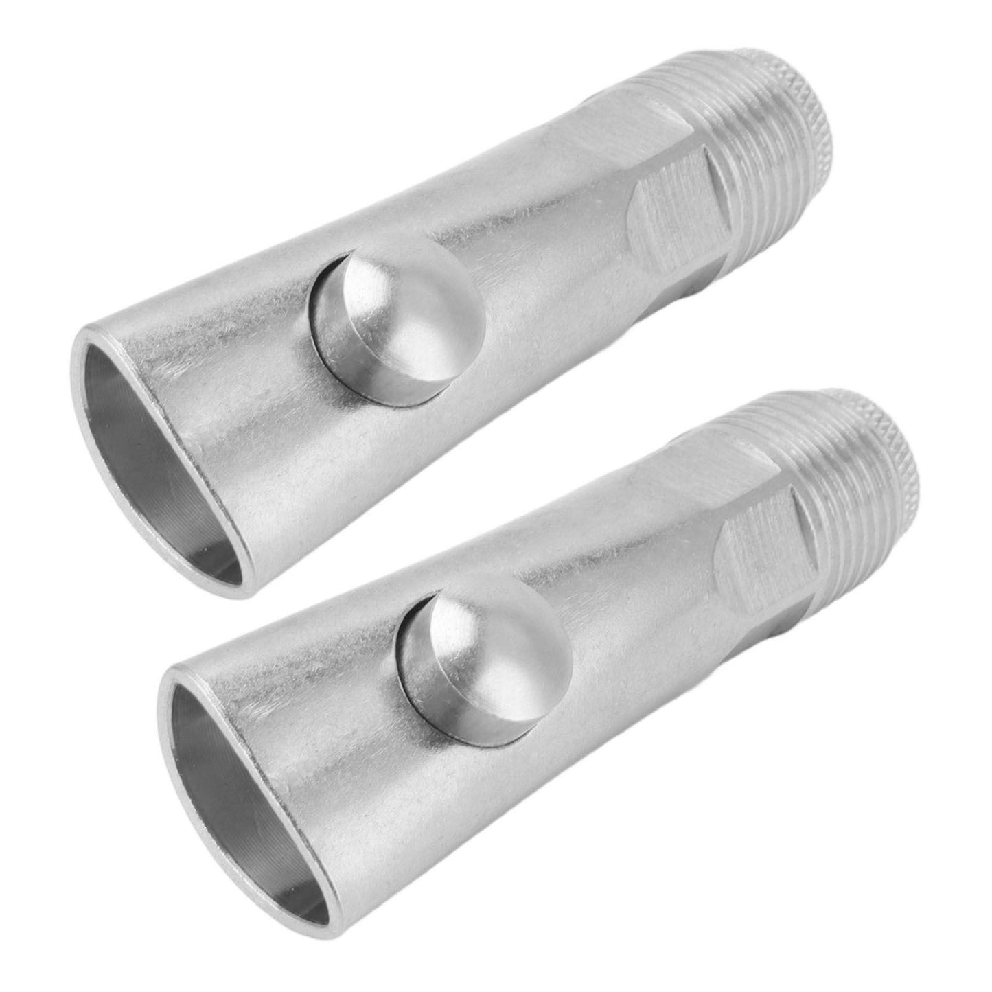 2pcs Pig Water Nipple Even Water Volume Stainless Steel G1/2 External Thread Pig Drinker for Sows Piglets V1294-YM0512-3111220295711
