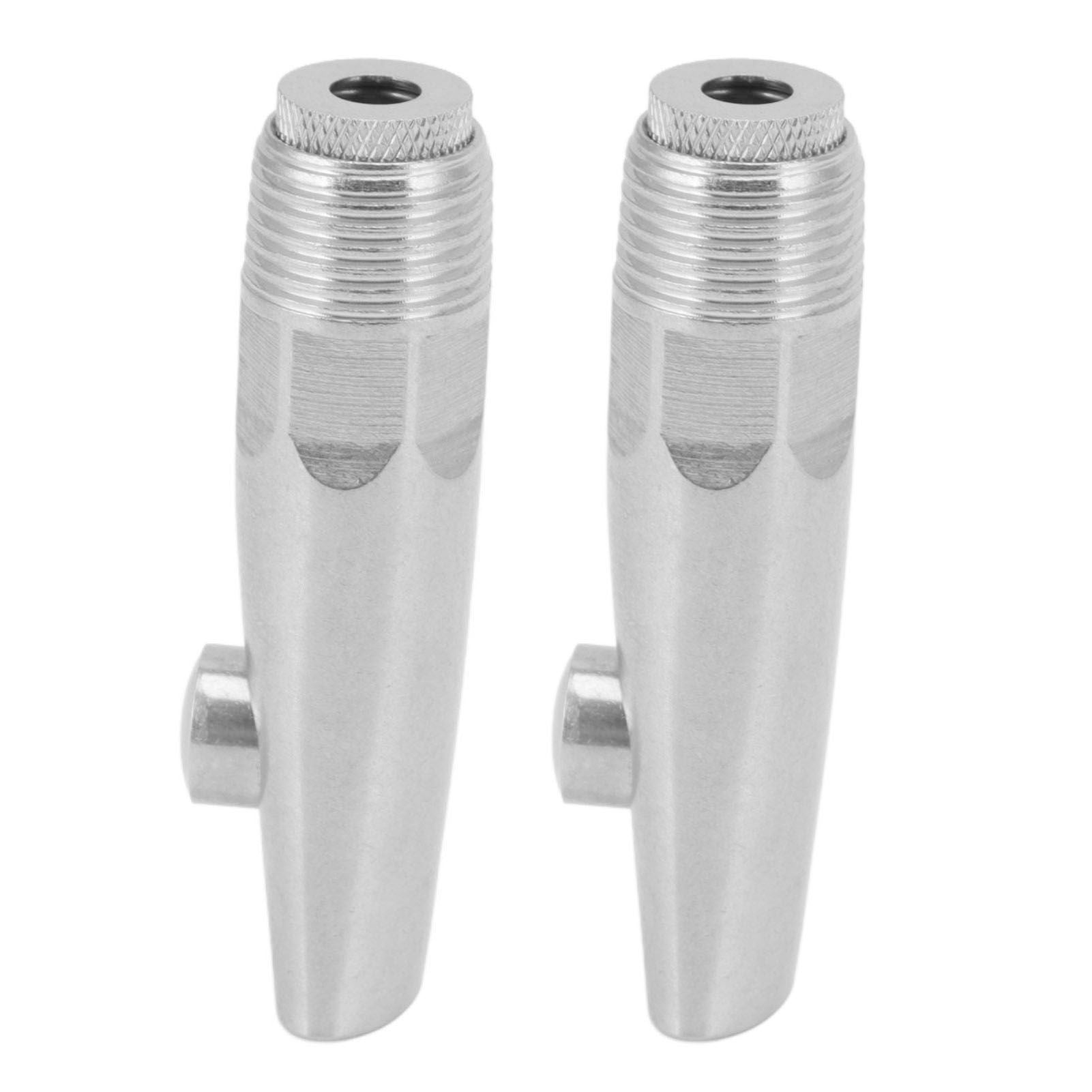2pcs Pig Water Nipple Even Water Volume Stainless Steel G1/2 External Thread Pig Drinker for Sows Piglets V1294-YM0512-3111220295711